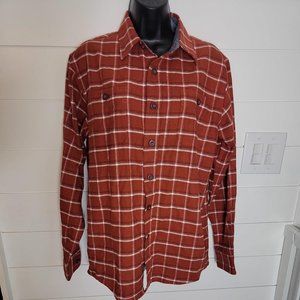 Wrangler Flannel Mens Button Up Size Small